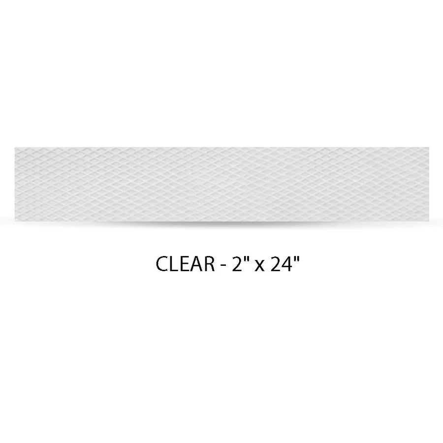 Silagen Silicone Extremity/ Abdominal Sheet 2" x 24" CLEAR